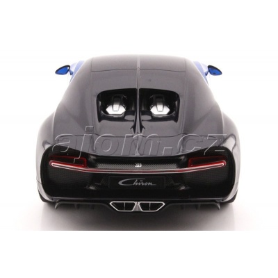 RC model Bugatti Chiron modré auto na dálkové ovládání 1:14