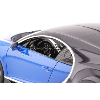 RC model Bugatti Chiron modré auto na dálkové ovládání 1:14