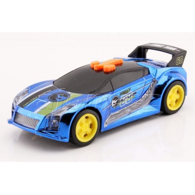 Hot Wheels Blazing Cruisers Quick N´Sik Blue světlo a zvuk