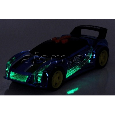 Hot Wheels Blazing Cruisers Quick N´Sik Blue světlo a zvuk