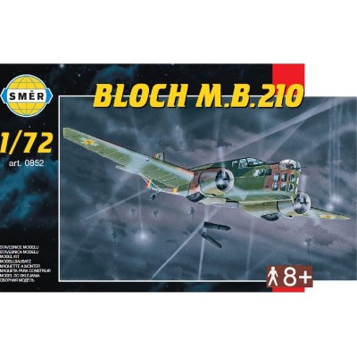 Bloch M.B.210 1:72 Směr plastikový model letadla ke slepení