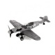 Model letadla BF-109 šedý