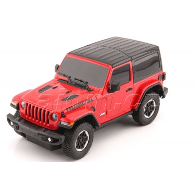 RC model Jeep Wrangler Rubicon auto na dálkové ovládání 1:24 červený
