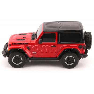 RC model Jeep Wrangler Rubicon auto na dálkové ovládání 1:24 červený