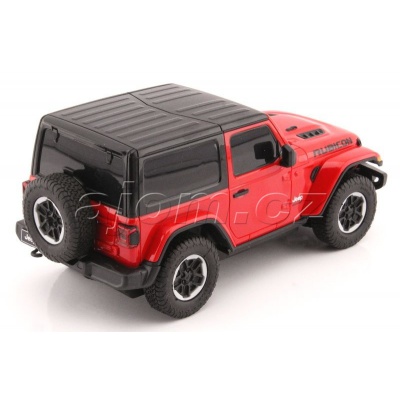RC model Jeep Wrangler Rubicon auto na dálkové ovládání 1:24 červený