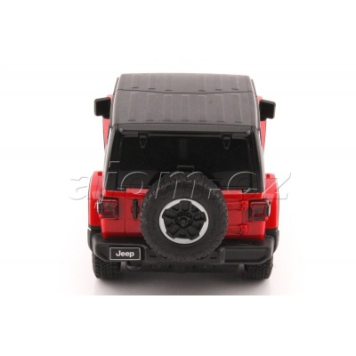 RC model Jeep Wrangler Rubicon auto na dálkové ovládání 1:24 červený