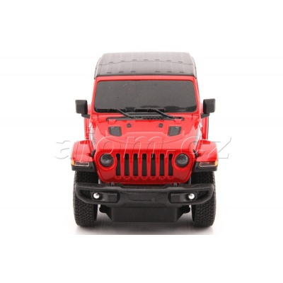 RC model Jeep Wrangler Rubicon auto na dálkové ovládání 1:24 červený