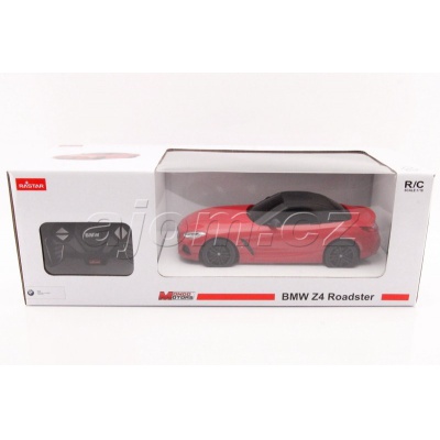 RC model BMW Z4 Roadster auto na dálkové ovládání 1:18 červený