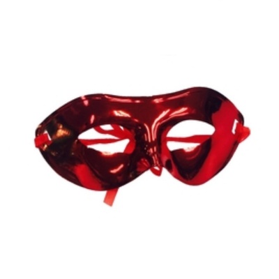 Škraboška maska červená