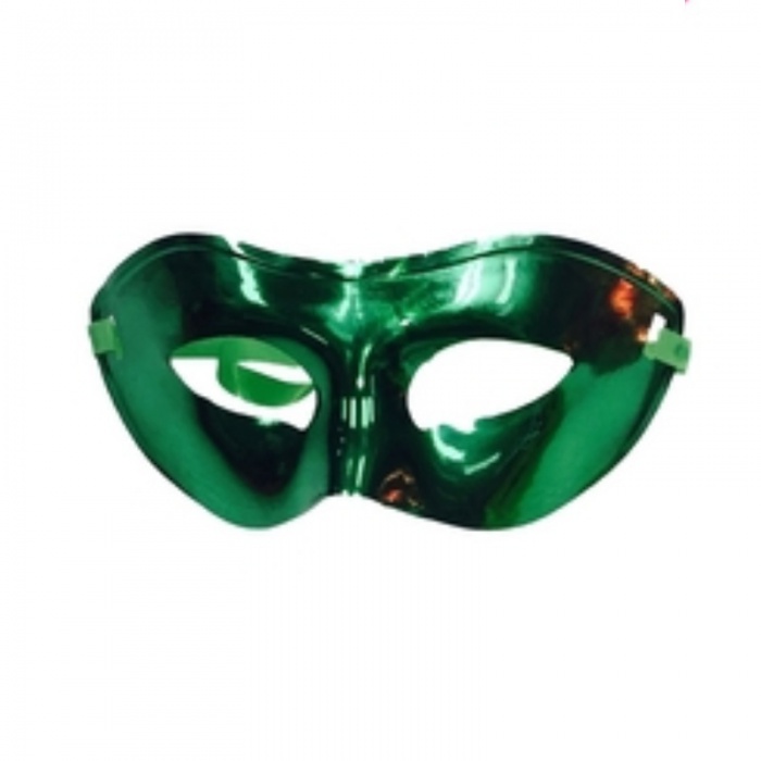Škraboška maska zelená