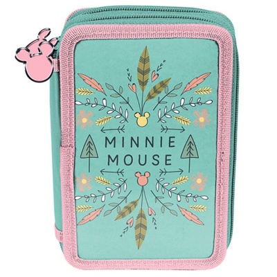 Školní dvoupatrové pouzdro penál Minnie Mouse