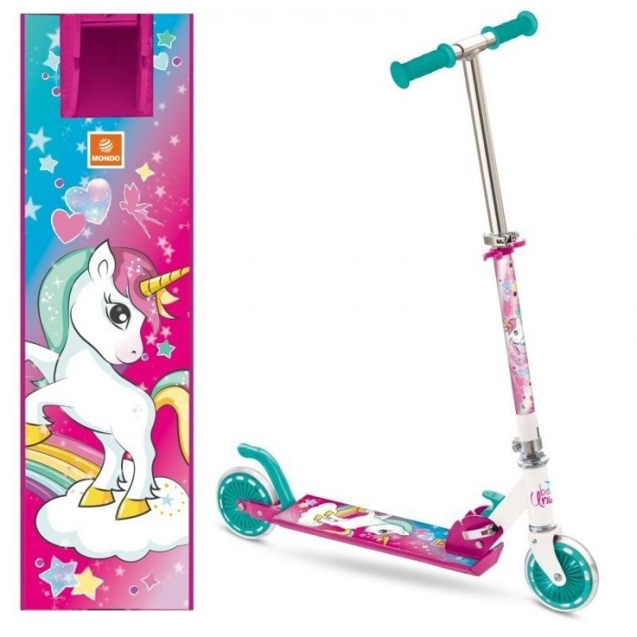 ALU Dětská koloběžka Jednorožec