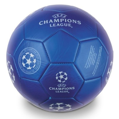 Fotbalový míč šitý UEFA Champions League modrý