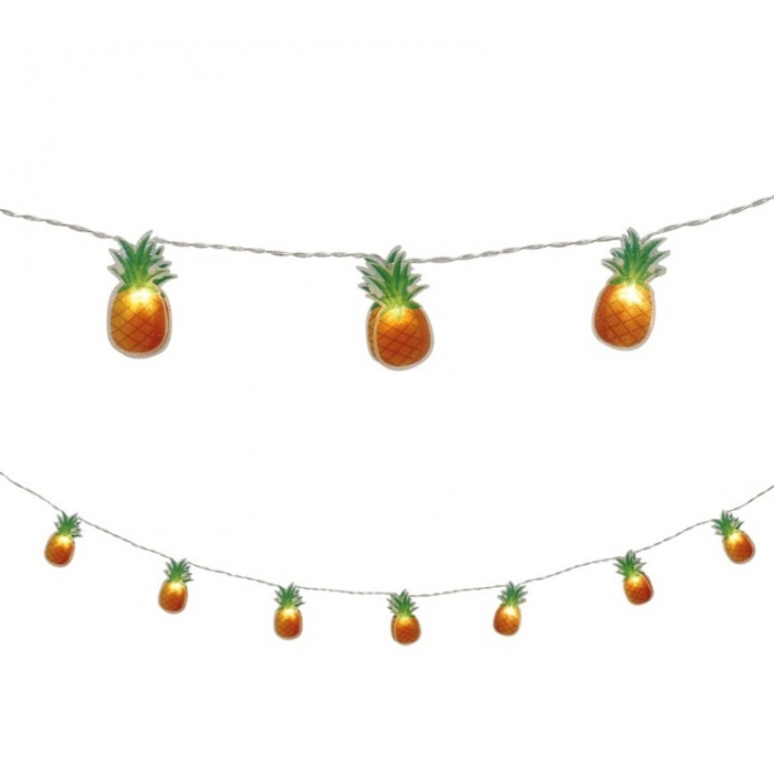 Girlanda s LED světýlky Ananas 12ks