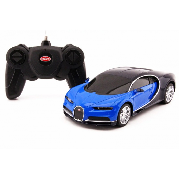 RC model Buggati Chiron auto na dálkové ovládání 1:24 modrý