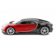 RC model Bugatti Chiron červené auto na dálkové ovládání 1:14