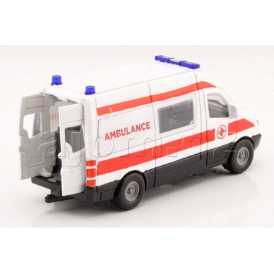 Kovový model minibus Ambulance Mondo Motors 1:43