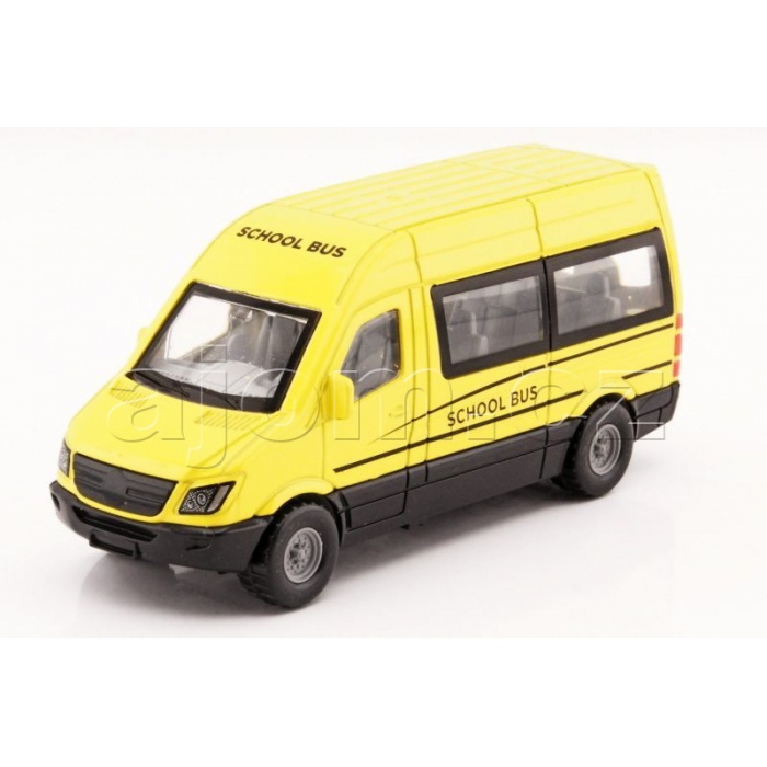 Kovový model školní minibus  Mondo Motors 1:43