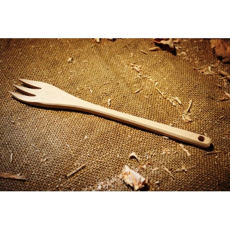 Vidlička dřevěná trojitá 24cm