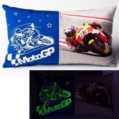 Svítící polštářek Závodní motorka MotoGP