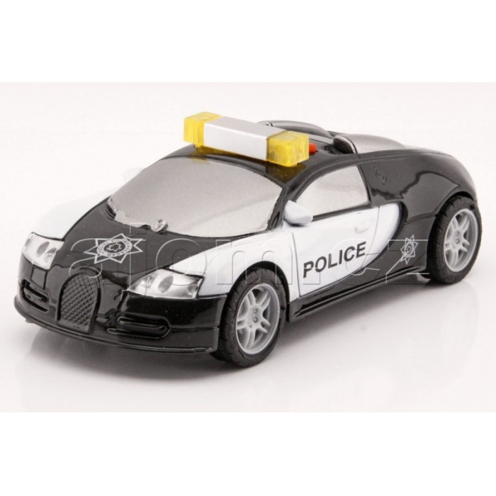 Policejní auto Bugatti Veyron světlo a zvuk