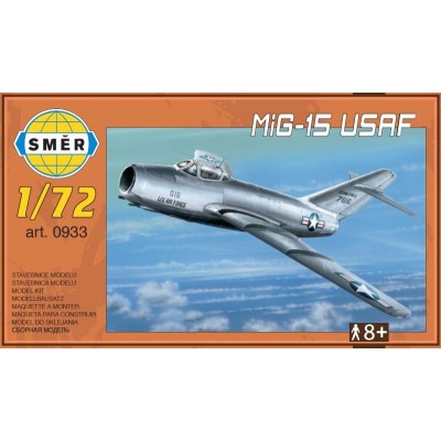 MiG-15 USAF 1:72 Směr plastikový model letadlo ke slepení