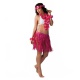 Kostým havajská tanečnice růžová