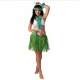 Kostým havajská tanečnice zelená