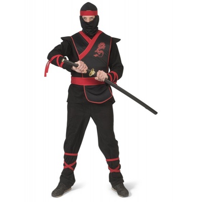 Pánský kostým Ninja Nick 52-54