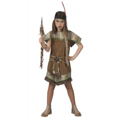 Dětský kostým Indiánka Oya 140