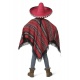 Dětský kostým Mexičan - červené pončo