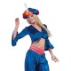 Dámský kostým Břišní tanečnice modrý top