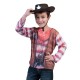 Dětský kostým 3D tričko kovboj 98