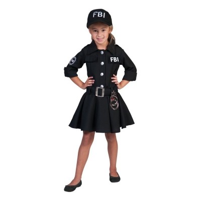 Dětský kostým Agentka FBI Dana 152