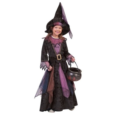 Dětský kostým Čarodějnice Blacky 104