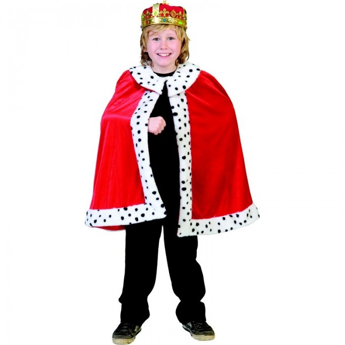 Dětský kostým Královský plášť 140