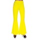 Dámský kostým Zvonové kalhoty žluté 36-38
