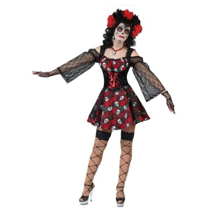 Dámský kostým Muertos Ruby 40-42 M
