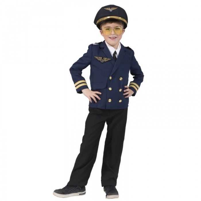 Dětský kostým Pilot sako 116