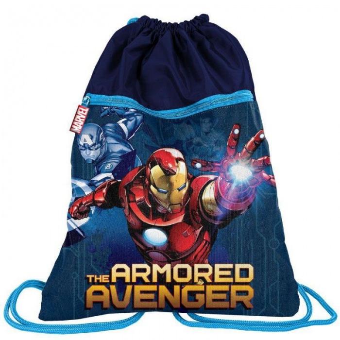 Batoh pytel vak s přední kapsou Avengers IronMan