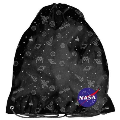 Školní pytel vak sáček NASA černý
