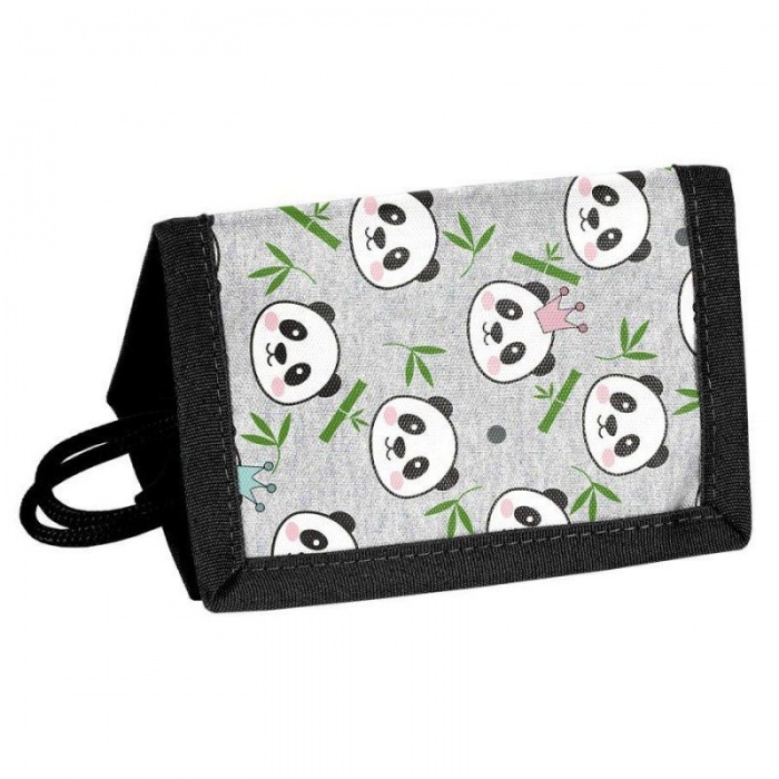 Textilní peněženka Panda