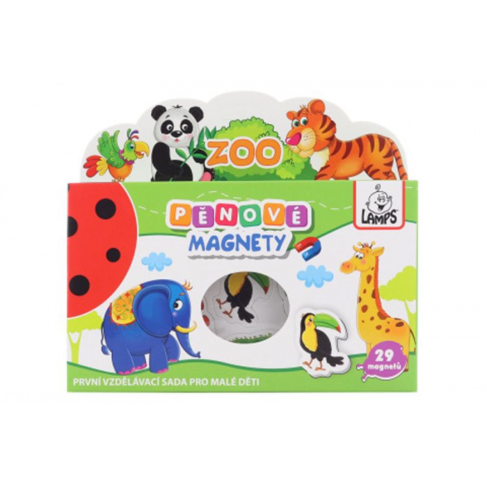 Dětské pěnové magnety Zoo