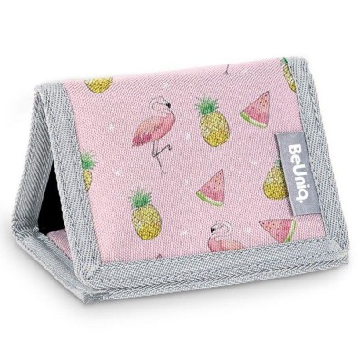 Textilní peněženka Flamingos
