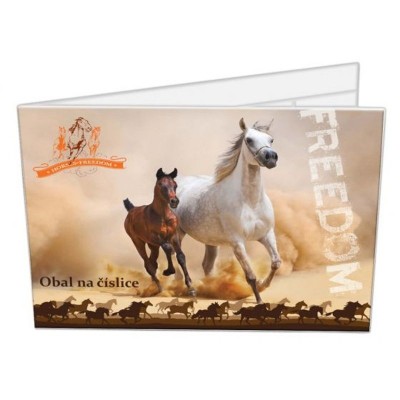 Desky na číslice koně - Horse Freedom