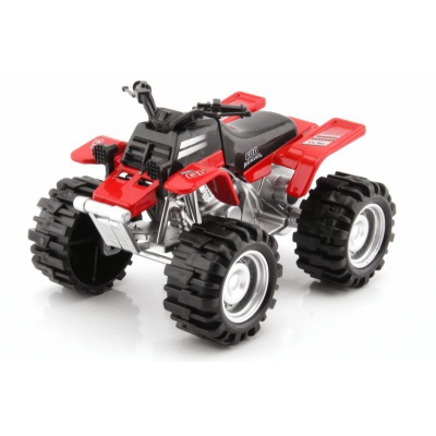 Model čtyřkolka buggy Červená