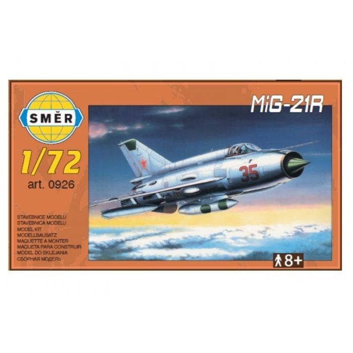 MiG-21 R 1:72 Směr plastikový model letadlo ke slepení