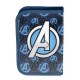 Školní pouzdro penál Avengers modrý - s chlopněmi a vybavením