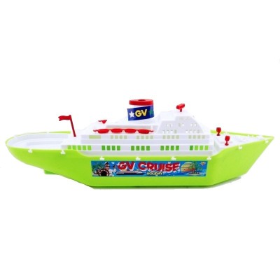 Dopravní loď do bazénu zelená 50cm