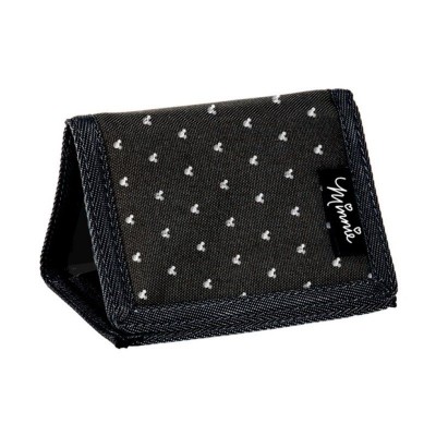 Textilní peněženka Minnie Mouse černá